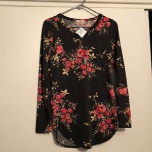 Floral Long Sleeve Shirt